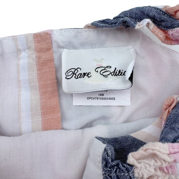 Rare Editions Baby Girl Dress & Matching Bloomers Diaper Cover 18 Months - Picture 2 of 2